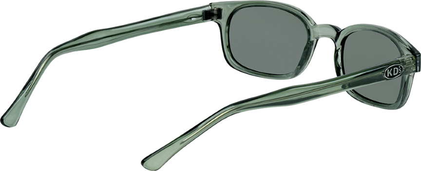 X-KDs The Original Bikers Green monture transparente / verre polarisé vert - 3