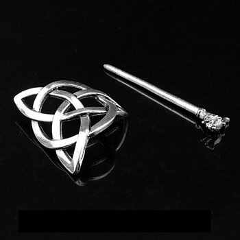 Hårspänne Celtic  Vintage. (6x4 cm)