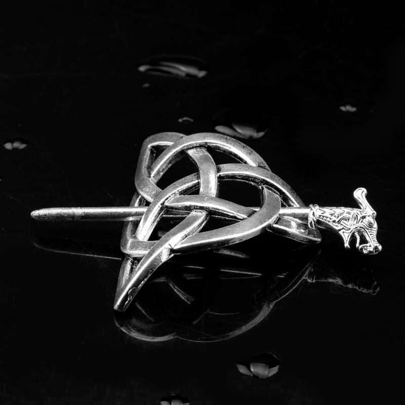 Celtic Vintage hair clip (6x4 cm) - 2