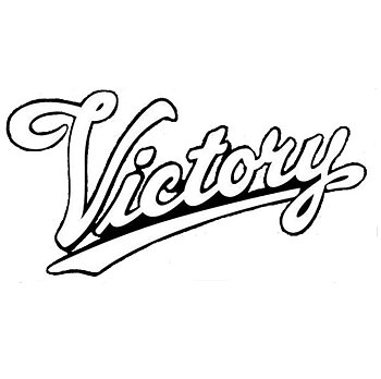 Victory Patch Narrow Embroidery Patch (10,5x6 cm).