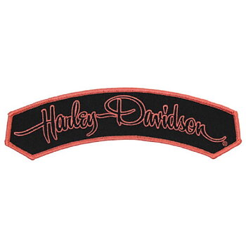 Harley-Davidson Signature Large Stickereiabzeichen (20,5x4,5 cm)