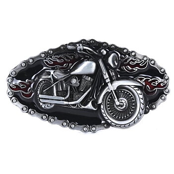 Punk Motorcycle Buckle. (11x6 cm)