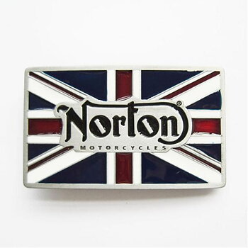Norton Motorcycle Buckle Buckles. (9x5 cm)