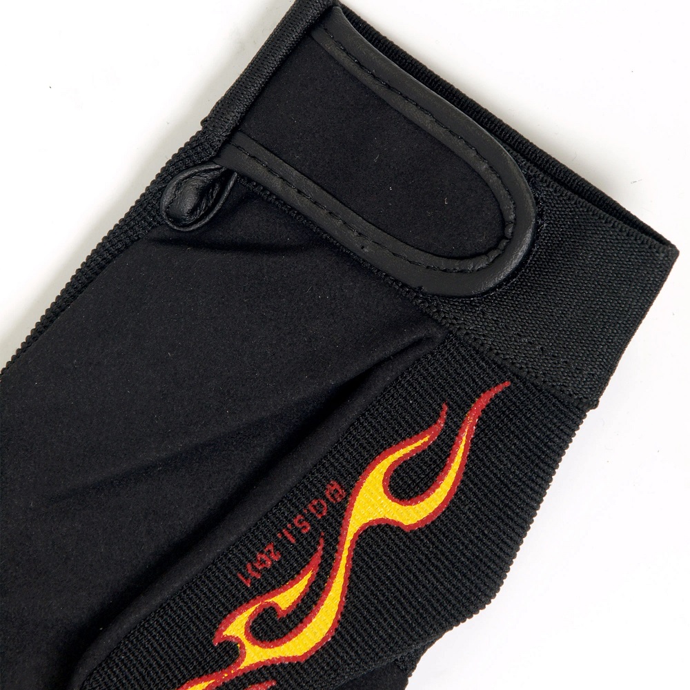 Mekanikerhandskar Yellow & Red Flame. - 4