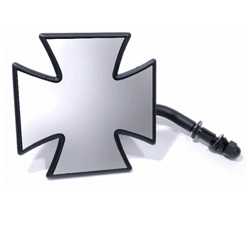 Iron Cross Black Mirror Rückspiegel.