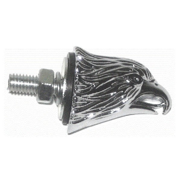 Chromed Eagle Head Skruv. - 2