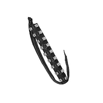 Pony Tail Hår Hållare För Hästsvans Läder Medium (12cm)
