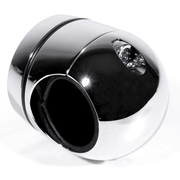 Chromed Bell De Lux 7/8- 1" (22-25,4mm) For handlebar Universal. - 4