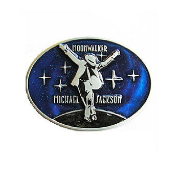 Michael Jackson Moonwalker Buckle.