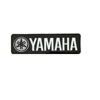 Yamaha Patch Brodyrmärke. (9x2,5 cm)