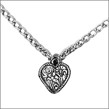 Halsband Western Heart Med Kedja.