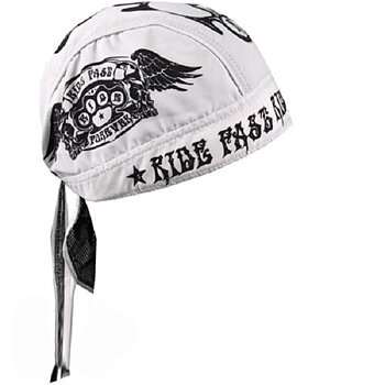 Ride Fast Ride Forever Hodeplagg med bandana-lue.