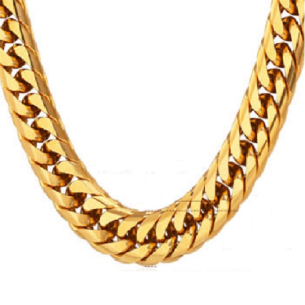 Gold Chain Classic Rostfritt Stål.