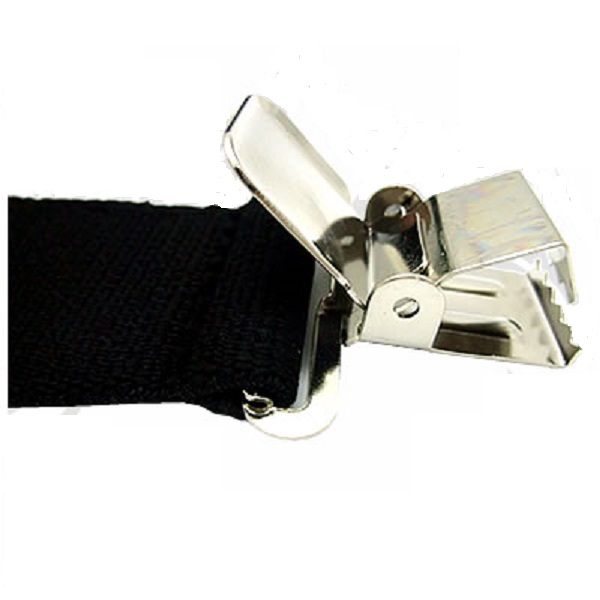 Black Classic Braces. - 2