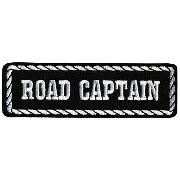 Road Captain Patch embroidery patch (11x3 cm)