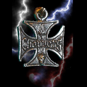 Guardian Blixtlåsdragare Iron Cross Choppers.
