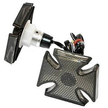 Small 12V Led License Plate Light Screw Custom for Harley Suzuki Universal