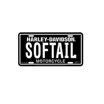 Harley Davidson Softail Nummernschild