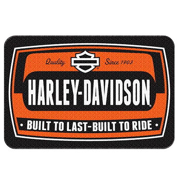 Harley Davidson®Bike Tag Low Pile dørmatte.