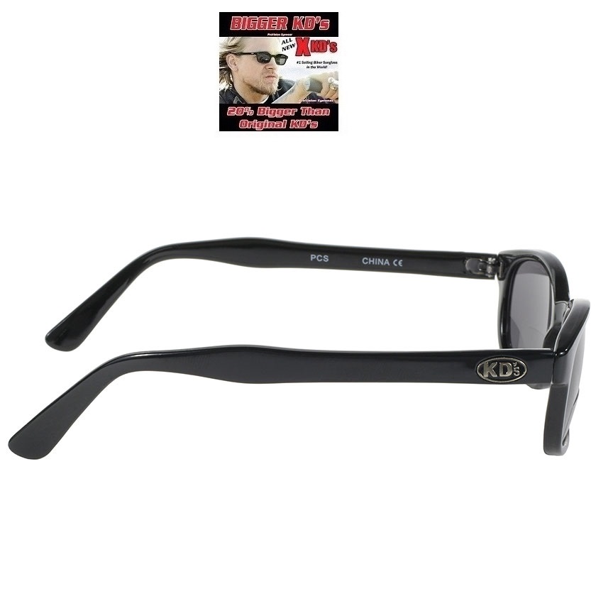 X-KDs The Original Bikers Readers Glasses Smoke Sunglasses &amp; Reading Glasses strength 2.5 - 4