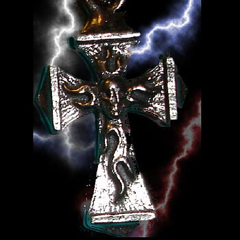 Guardian Blixtlåsdragare Skull Cross.