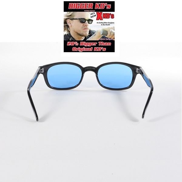 X-KDs The Original 20%  Större Bikers Turquoise Lens. - 5