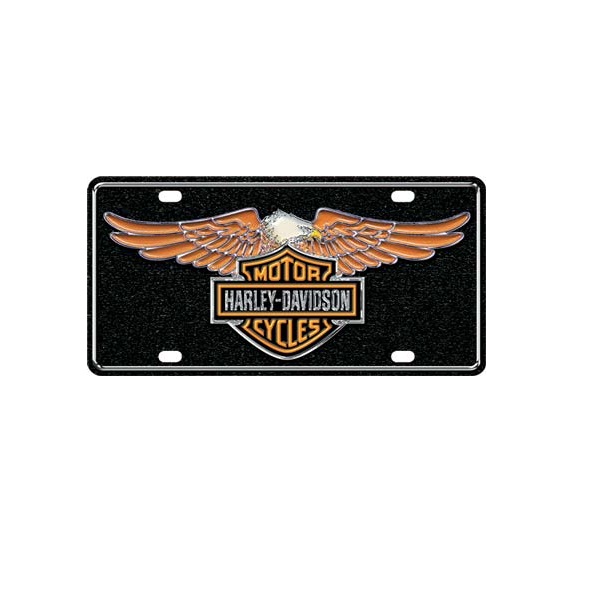 Harley Davidson Logo Eagle Nummerskylt..
