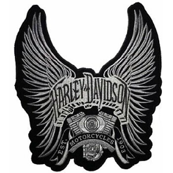 Harley-Davidson® V-Twin Eagle 1903 Stickereiabzeichen.