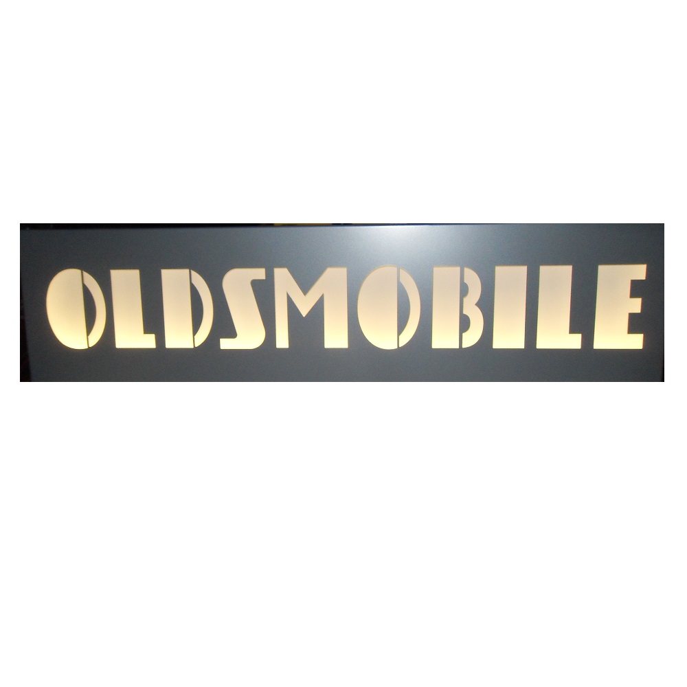 Oldsmobile Nostalgia nummerskilt med LED-belysning. - 2