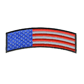 USA Flag Patch Banner Brodyrmärke.