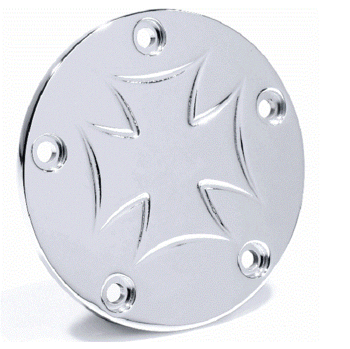 Iron Cross Derbylock For Harley Davidson. (Diameter 18 cm)