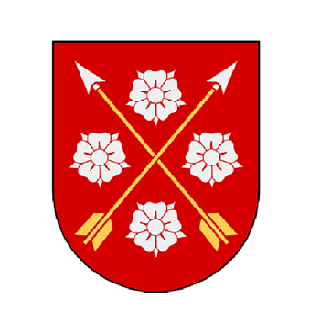 Närke Landskapsvapen Brodyrmärke.