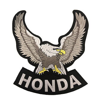 Honda Eagle stort broderimerke (25,5x24 cm)