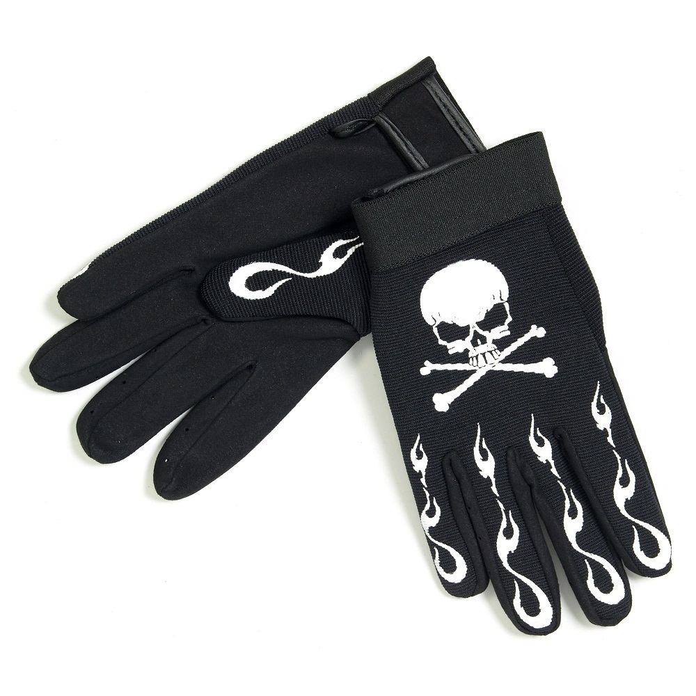 Mekanikerhandskar Skull & Crossbones. - 3