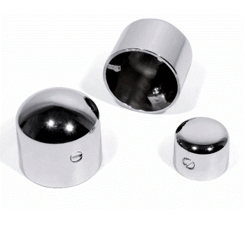 Decorative Chrome Plated Nuts For Motorcycle Front Axle.