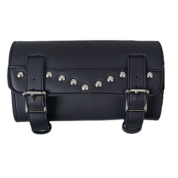 Werkzeugtasche Trofé Nieten Schwarz Smal. (26x13x8 cm)