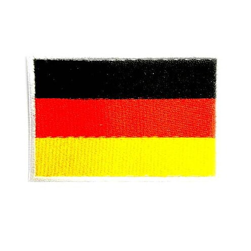 Trofeshop Tyskland Flagga Patch Brodyrmarke Large