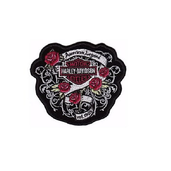 HD American Beauty Stickereiabzeichen (12x10 cm)