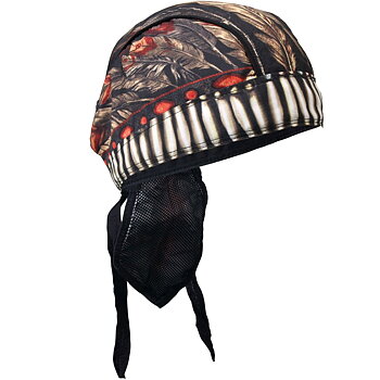 Indiansk hodeplagg Bandana Cap....