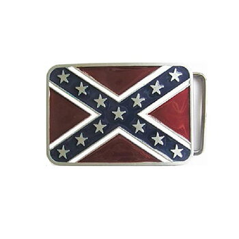 Rebel Confederate Classic Flag Buckle Buckles.