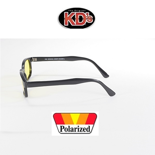 KD`s The Original Bikers Polarized Yellow. - 4