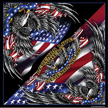 Snusnäsduk Patriotic Upwing Bandana.