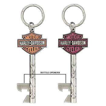 Harley-Davidson® His & Hers Bar & Shield Keys Bottle Opener Keychain