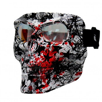 Star Skull Polypro Face Mask With G-Tech Lenses.