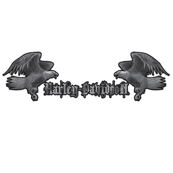 Harley Davidson Eagles-dekaler for bakruten.