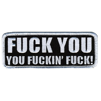 My Other Ride Is Your Girlfriend Embroidery Patch.