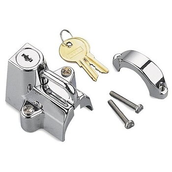 Chromed Helmet lock 7/8" (22mm) Hjälmlås.