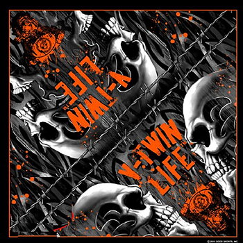 Snusnäsduk V-Twin Life Bandana.