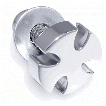 Iron Cross License Plate Screw.