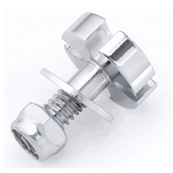Iron Cross License Plate Screw. - 2